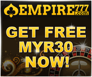 Empire777 free credit mobile banner